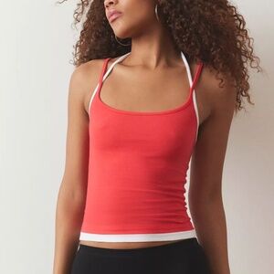 Out From Under Cotton Compression Layered Cami NWT